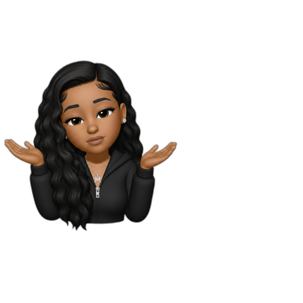 Mariah The Scientist: It is what it is... - AI generated emoji