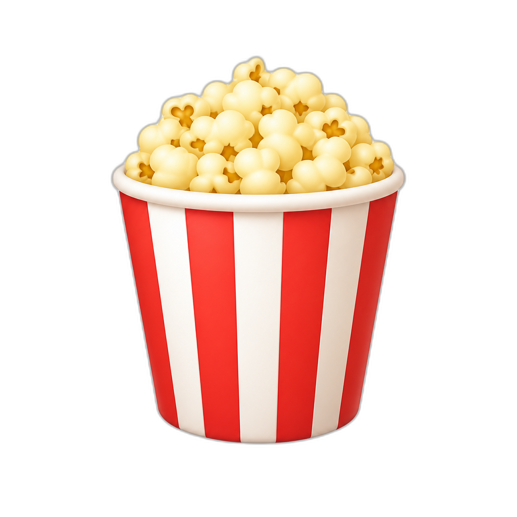 Popcorn - AI generated emoji