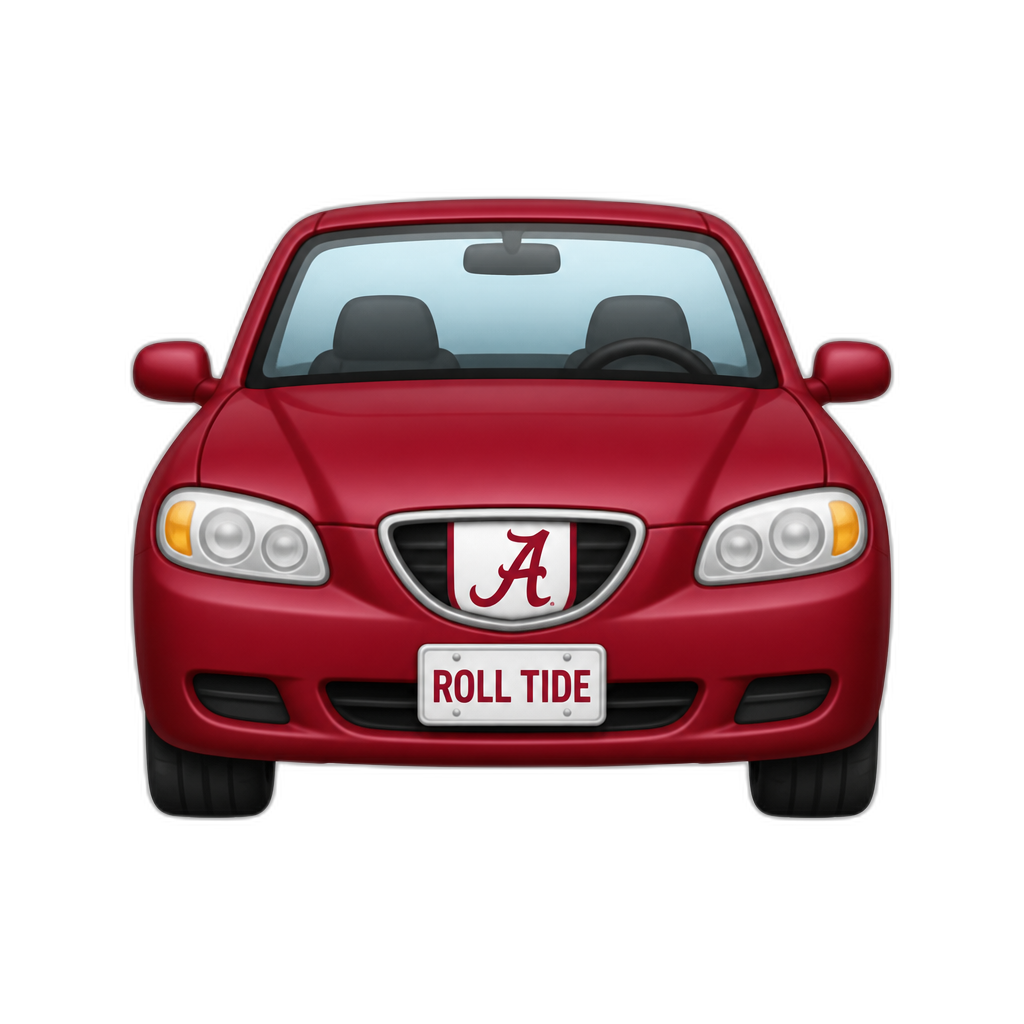 Alabamian Car - AI generated emoji