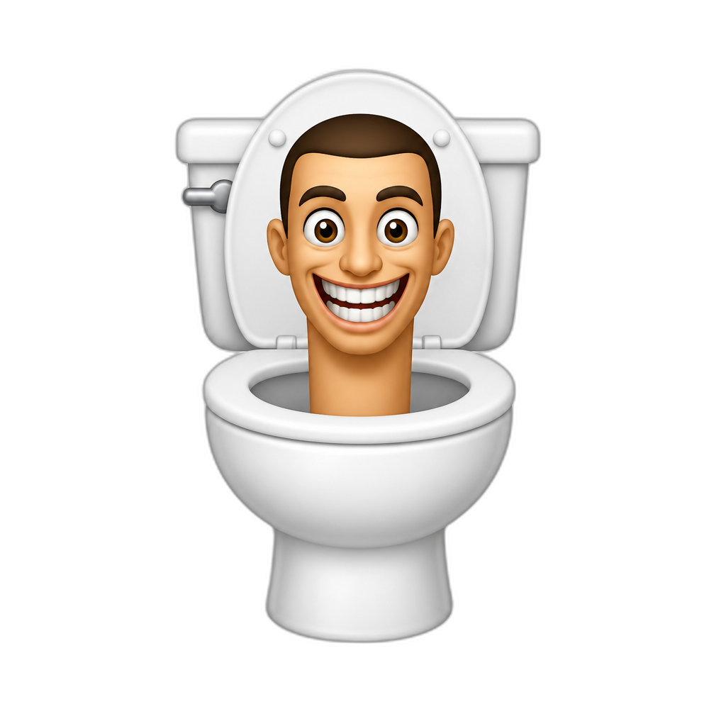 Skibiti toilet - AI generated emoji