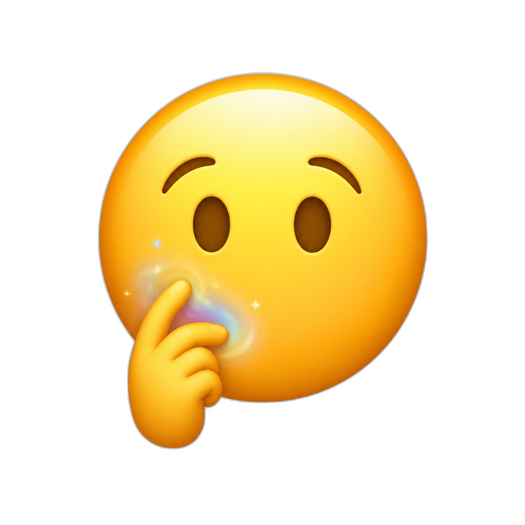 a completly new unnamed emotion - AI generated emoji