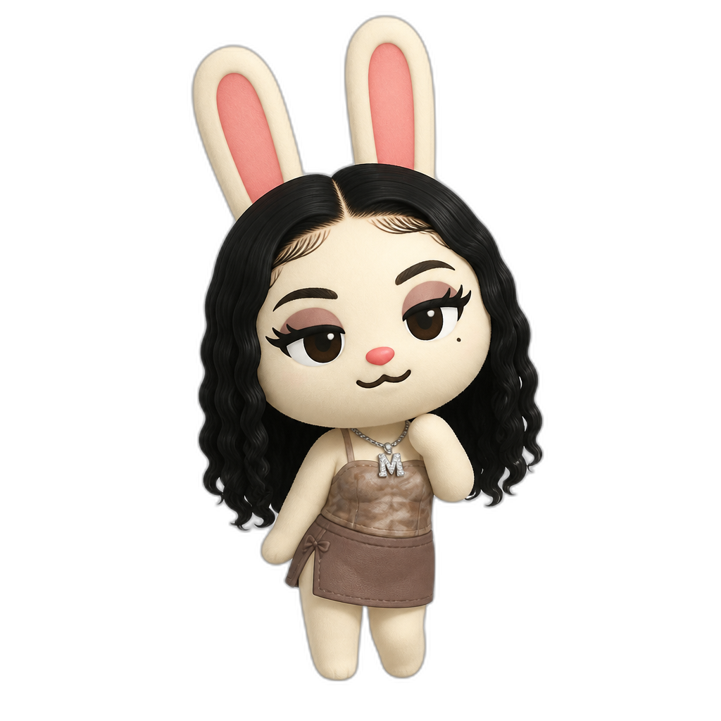 Mariah The Scientist as a Rabbit Villager - AI generated emoji