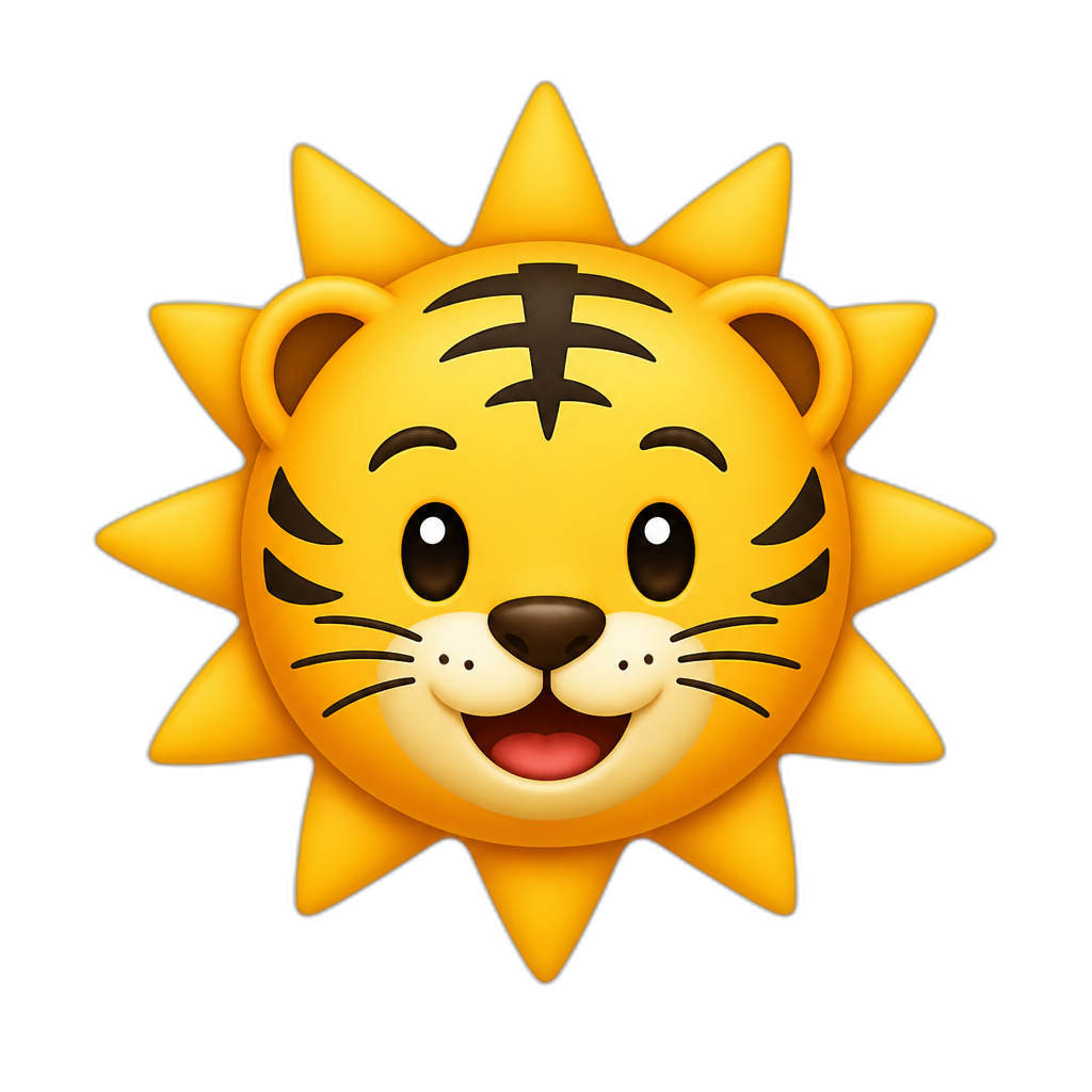☀️+🐯 - AI generated emoji