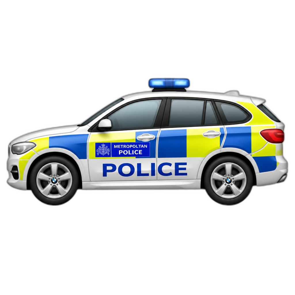 lONDON police car - AI generated emoji
