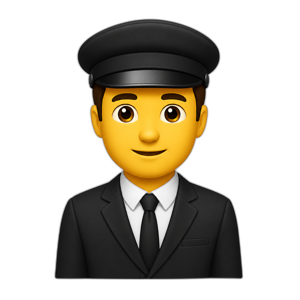 chauffeur - AI generated emoji