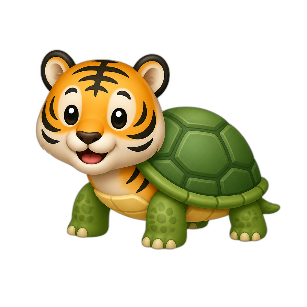 🐯+🐢 - AI generated emoji