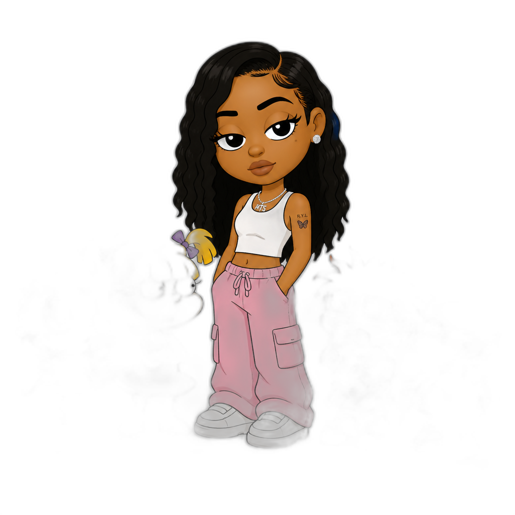 Mariah The Scientist in The Rugrats - AI generated emoji